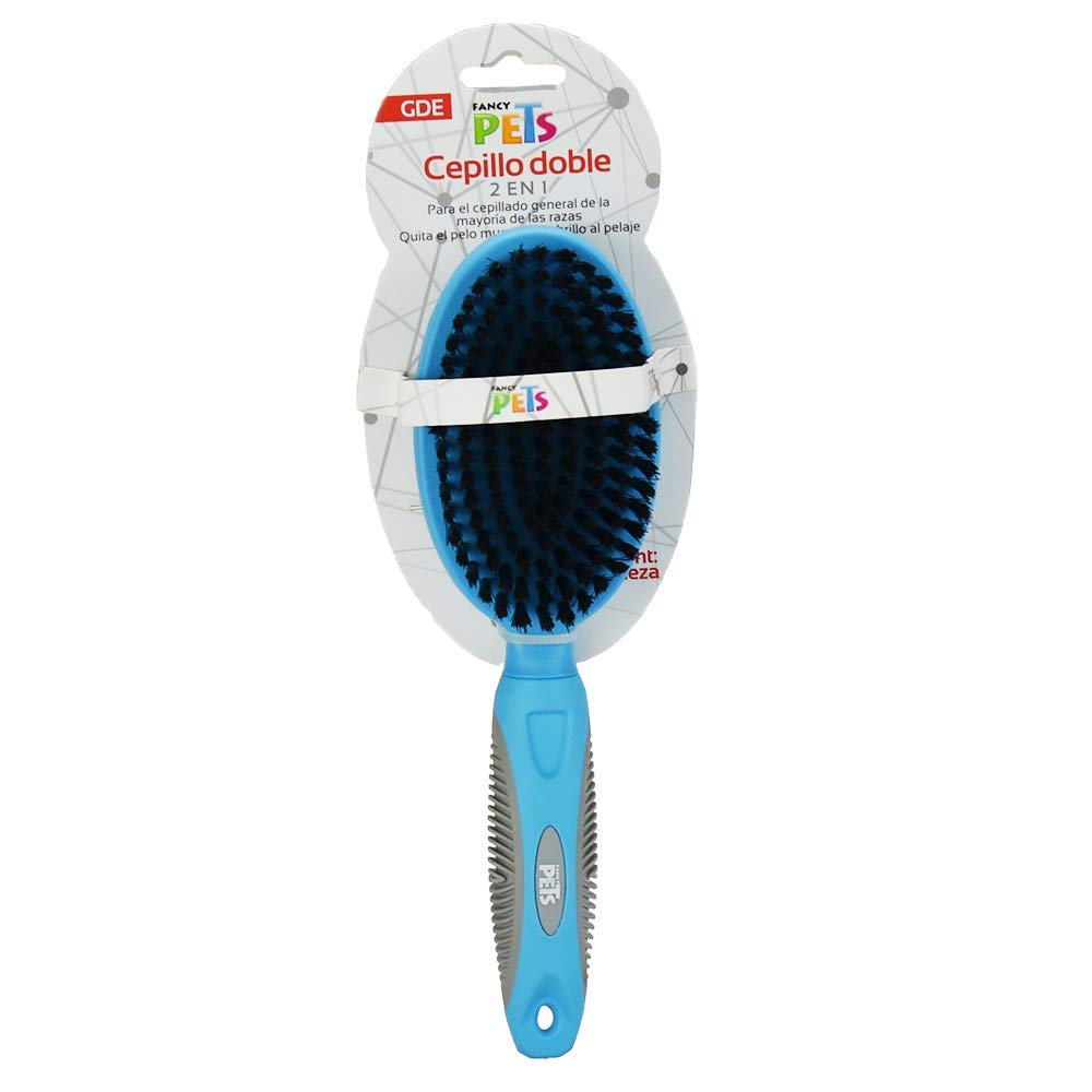 Cepillo Doble Para Perros Y Gatos Fancy Pets, Estética, Fancy Pets, Mister Mascotas Cepillo Doble Para Perros Y Gatos Fancy Pets, Estética, Fancy Pets, Mister Mascotas